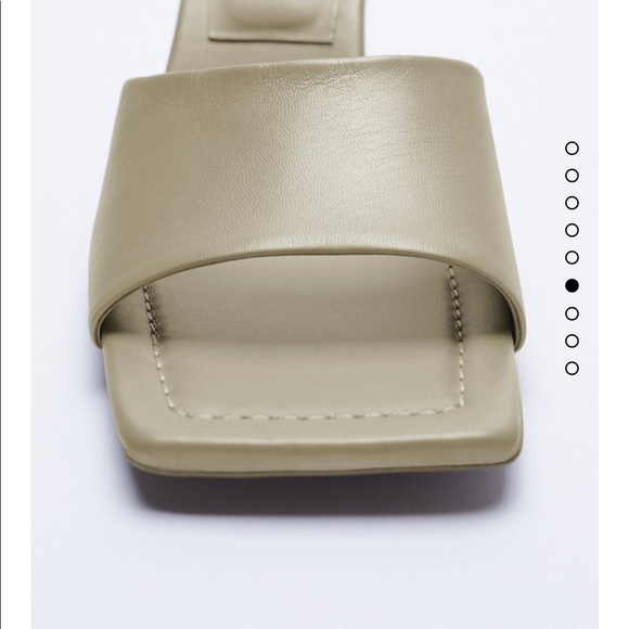 Zara sheep leather sandals bloggers fav - Picture 3 of 11